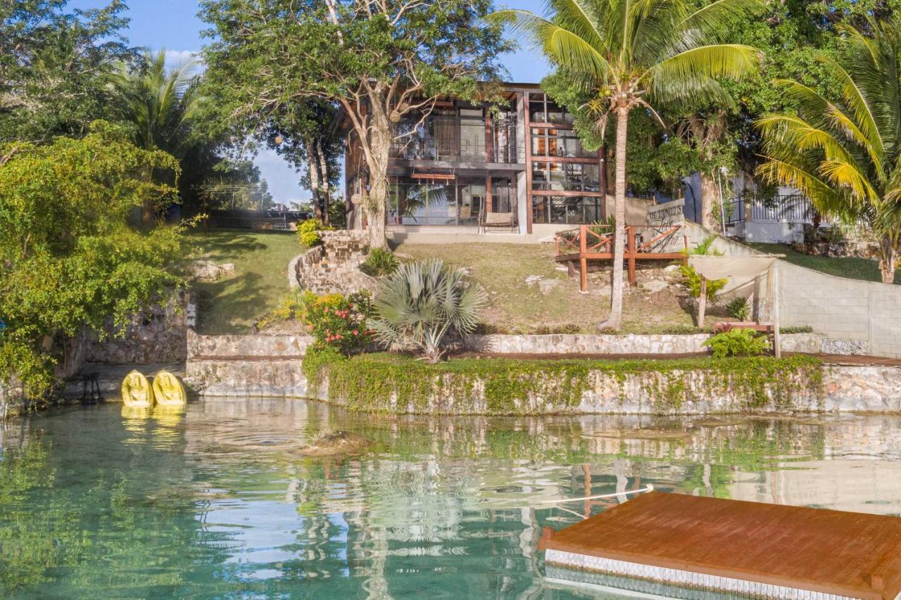 Casa Villa Real- Lagoon Acces And Stunning Views! Bacalar Exteriér fotografie