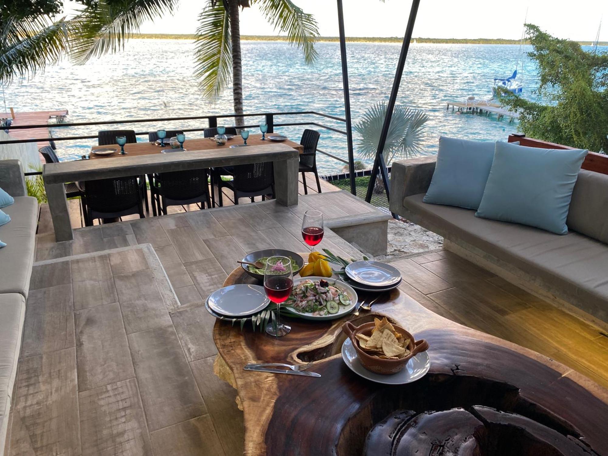 Casa Villa Real- Lagoon Acces And Stunning Views! Bacalar Exteriér fotografie